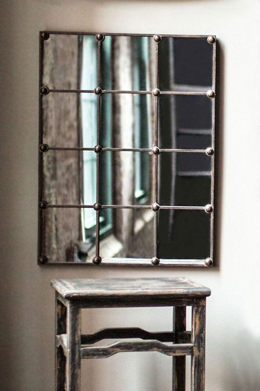 Cast Iron Rectangle Mirror